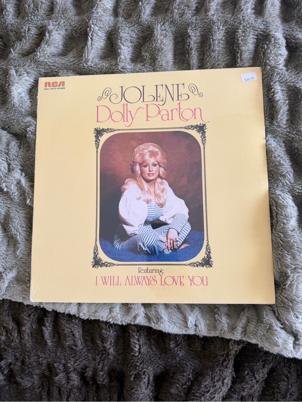 Dolly Parton - Jolene (Yellow) Vinyl Record